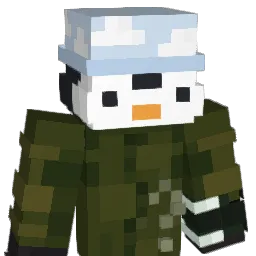 Triezed Minecraft avatar bust