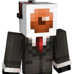 Trigeminal Minecraft avatar bust