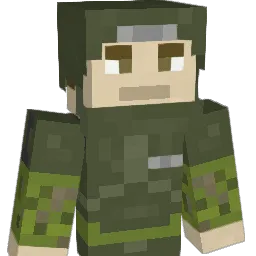 TriggaHappy Minecraft avatar bust