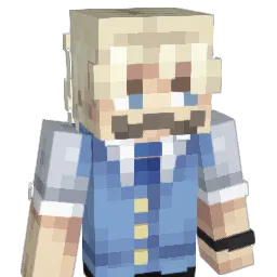 Trindz Minecraft avatar bust
