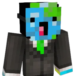 Tripii Minecraft avatar bust