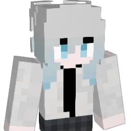 TripleWhite Minecraft avatar bust