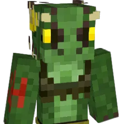 Tritodon Minecraft avatar bust