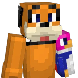 Trixcalibur Minecraft avatar bust