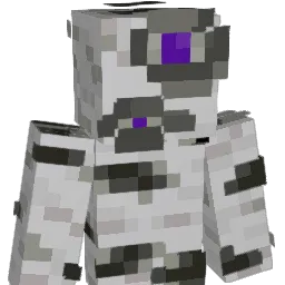 Trixless Minecraft avatar bust