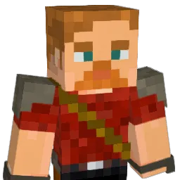 Trojan19x Minecraft avatar bust