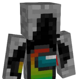 Trolleysaurus Minecraft avatar bust