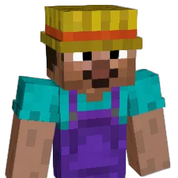 Trollged Minecraft avatar bust