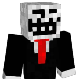 Trollio Minecraft avatar bust