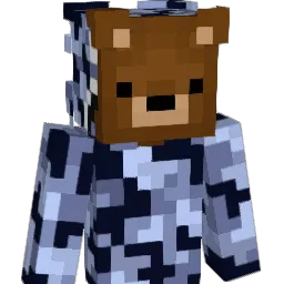 Trollklopfer Minecraft avatar bust