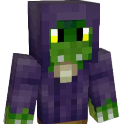 Troodontis Minecraft avatar bust