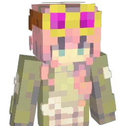 TrueAnimeGoddess Minecraft avatar bust