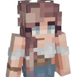 TrueBeth Minecraft avatar bust