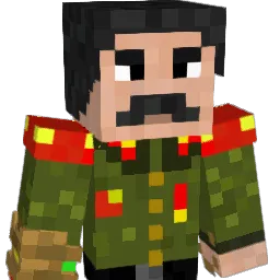 TsarStalin Minecraft avatar bust