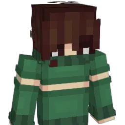 Tsubarasu Minecraft avatar bust