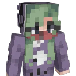 TsuboMiki Minecraft avatar bust