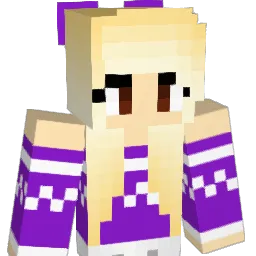 TsukiViolette Minecraft avatar bust