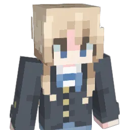 TsumugiOjousama Minecraft avatar bust