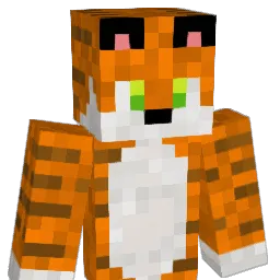 Tsunashiro Minecraft avatar bust