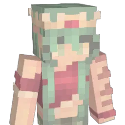Tsunderratedd Minecraft avatar bust