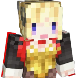 Tsunomakiwatame Minecraft avatar bust