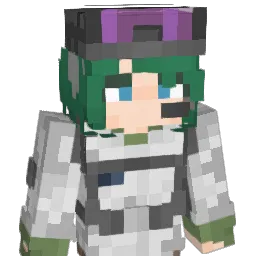 TuffBAN Minecraft avatar bust