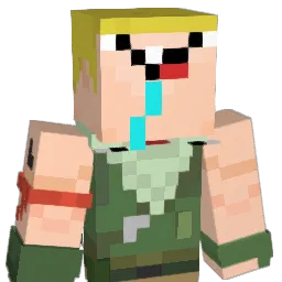 Turbokalli Minecraft avatar bust