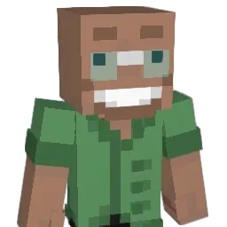 Turbomorsh Minecraft avatar bust