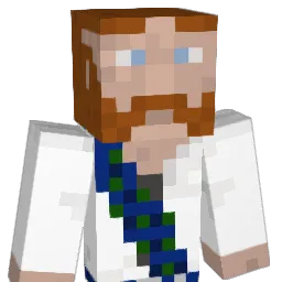 Turnipbloke Minecraft avatar bust