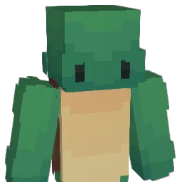 TurtleLordQC Minecraft avatar bust