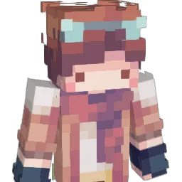 Tuscan Minecraft avatar bust