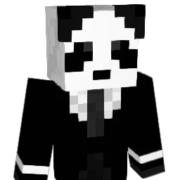 TuxPanda Minecraft avatar bust