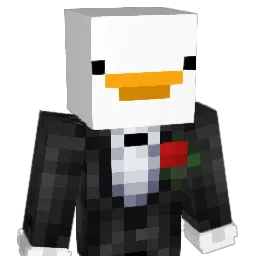 TuxedoGoose Minecraft avatar bust