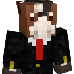 Tuxlos Minecraft avatar bust