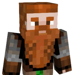 TwelveFatCats Minecraft avatar bust
