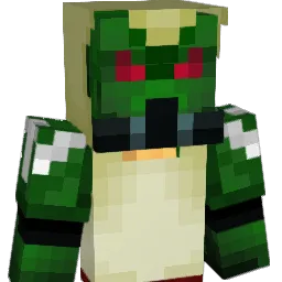 TwerkZilla Minecraft avatar bust