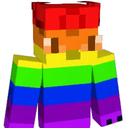 Twicing Minecraft avatar bust
