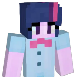 Twilight Minecraft avatar bust