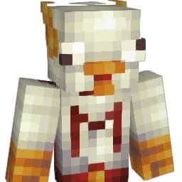 TwistedMilk Minecraft avatar bust