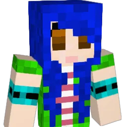 Twistees Minecraft avatar bust