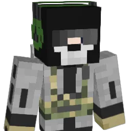 TwitchGhost1x Minecraft avatar bust