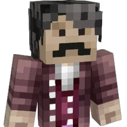 Twitchabl3 Minecraft avatar bust