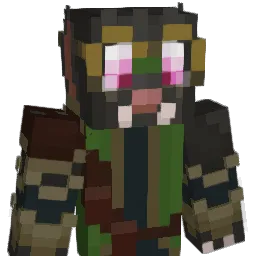 Twitchyboi Minecraft avatar bust
