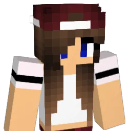 TwixGirl Minecraft avatar bust
