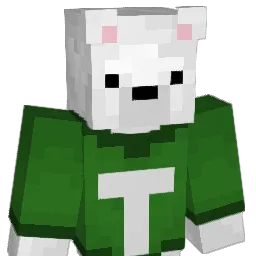 TwoDark Minecraft avatar bust