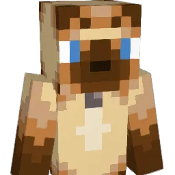 TwoOldCat Minecraft avatar bust