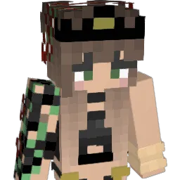 Tykagee Minecraft avatar bust