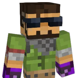 U00HUH Minecraft avatar bust