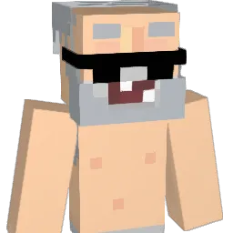 UF00807 Minecraft avatar bust