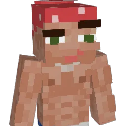 UFOSherm Minecraft avatar bust